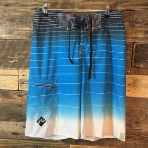 Rusty board shorts. Size 29, recycled materials